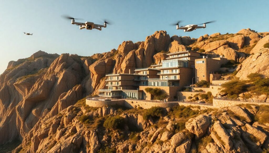 Самые красивые деревни на скалах - иллюстрация