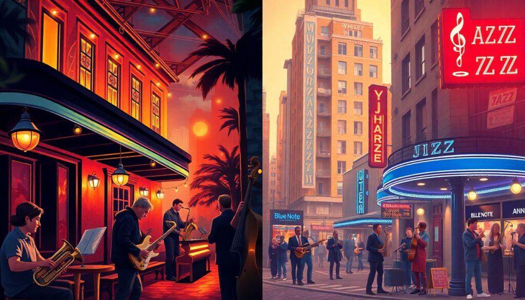 Лучшие города для любителей джаза - иллюстрация