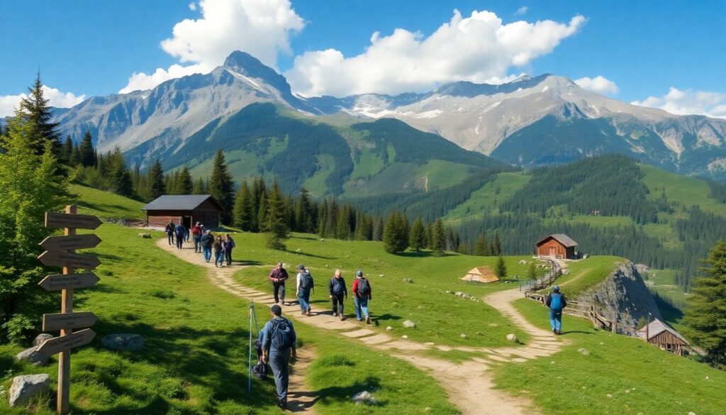 Лучшие пешеходные маршруты в горах Кавказа - иллюстрация