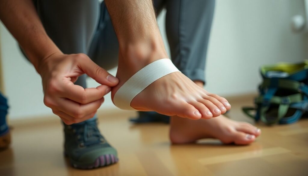 Как бороться с мозолями в походе - иллюстрация