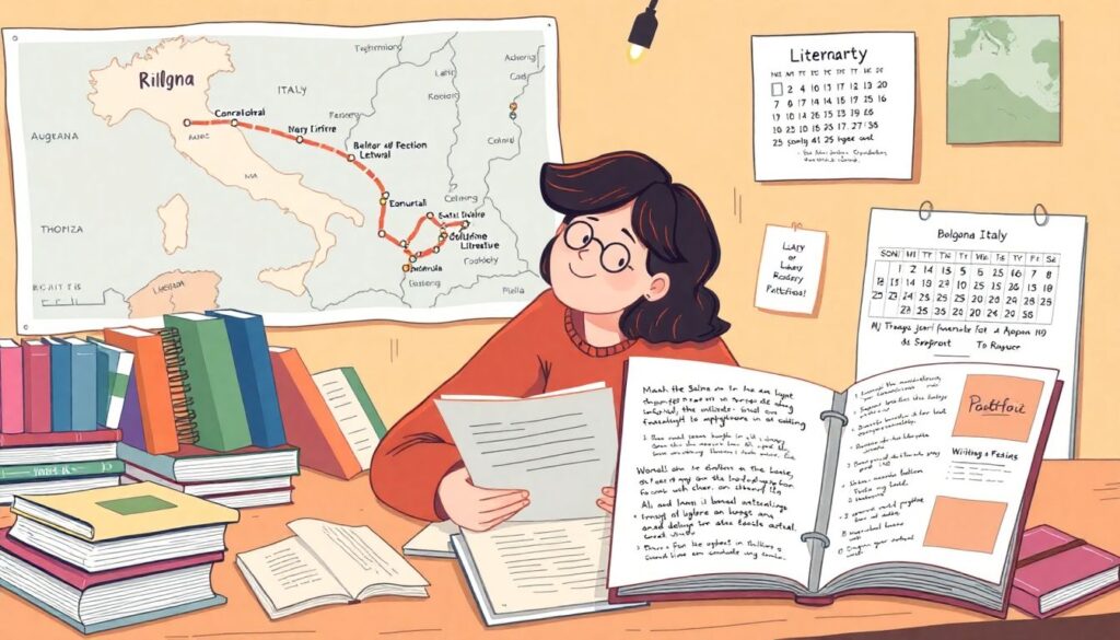 Путешествия по самым книжным городам мира - иллюстрация