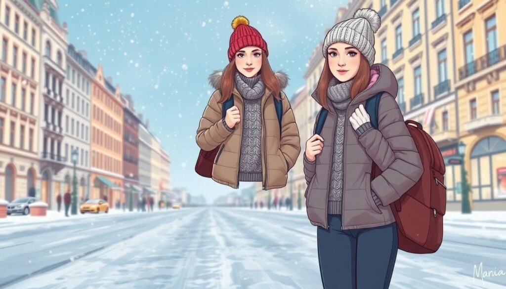 Как путешествовать налегке даже зимой - иллюстрация