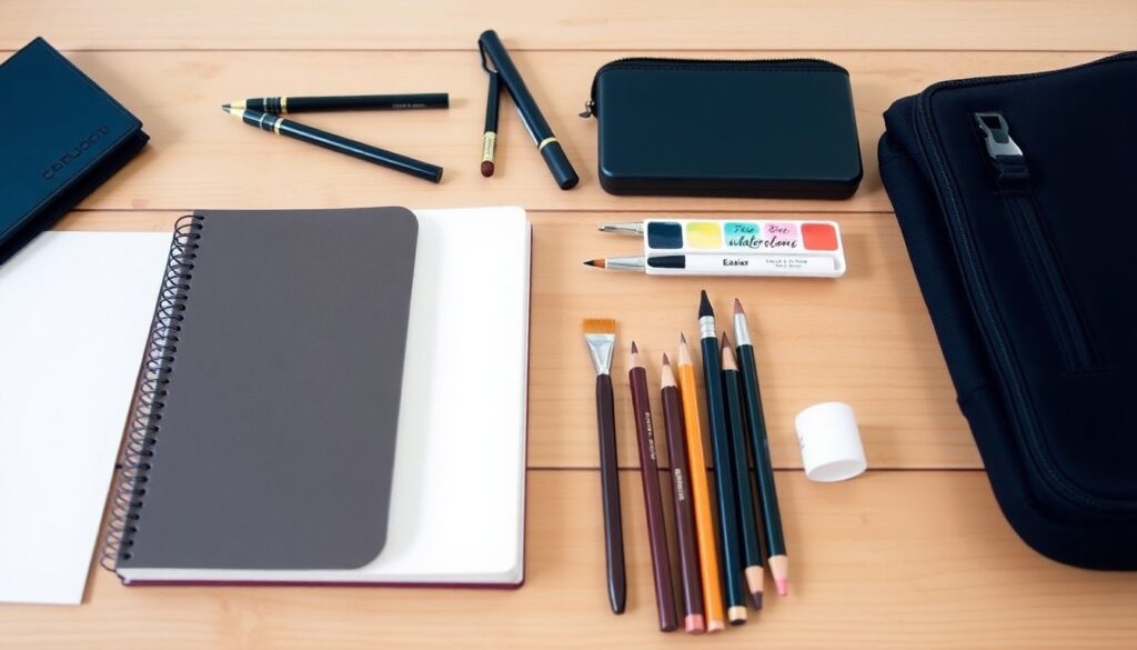 Как вести тревел-скетчбук: советы для начинающих - иллюстрация