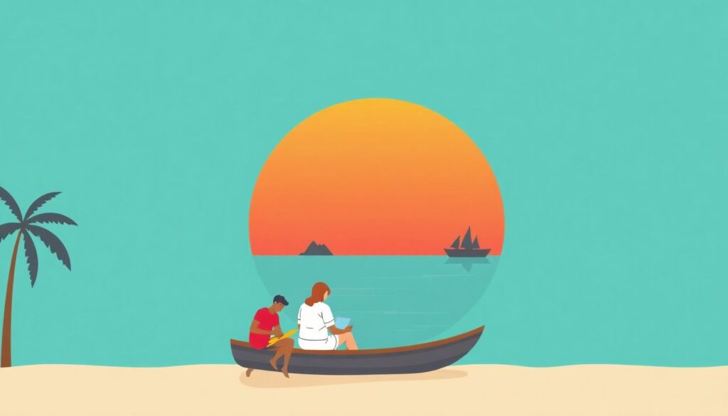 Как избежать выгорания, будучи цифровым кочевником - иллюстрация