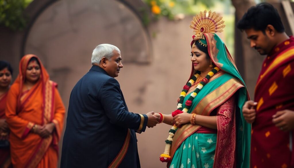 Самые необычные свадьбы и свадебные традиции в мире - иллюстрация