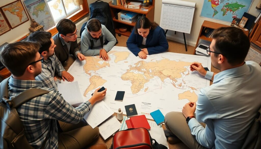 Как спланировать путешествие, чтобы посетить несколько стран за одну поездку - иллюстрация