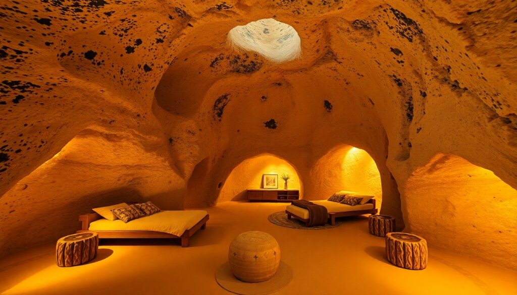 Самые необычные отели в пещерах - иллюстрация