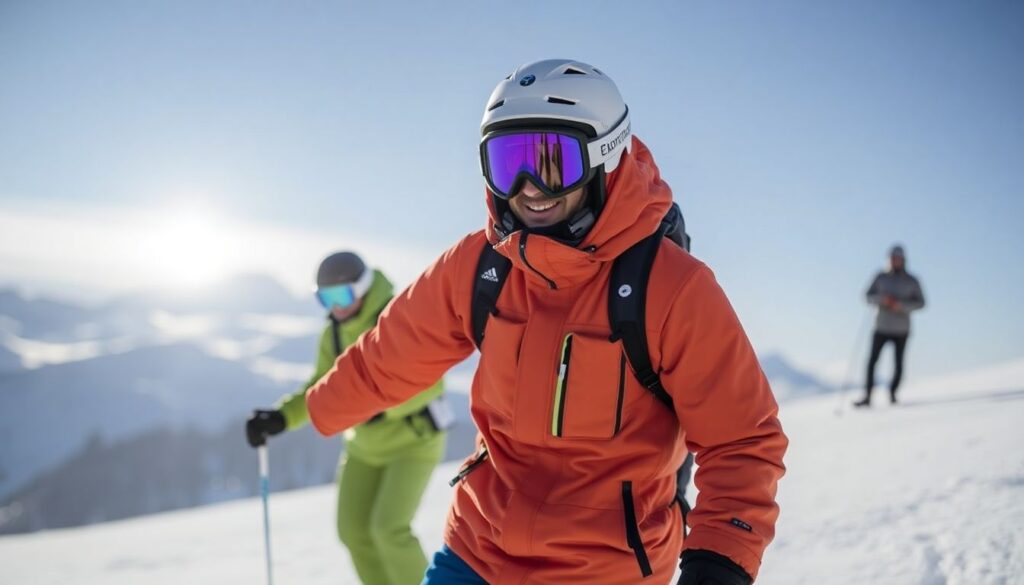 Лучшие места для катания на лыжах летом - иллюстрация