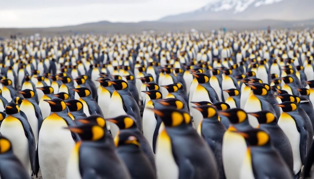 Лучшие места для наблюдения за пингвинами - иллюстрация