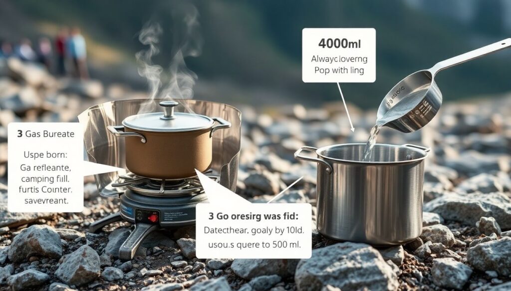 Как выбрать газовую горелку для похода - иллюстрация