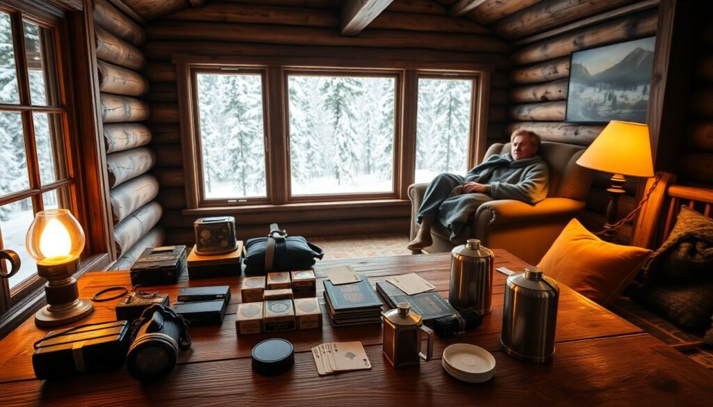 Самые красивые и уединенные горные хижины - иллюстрация