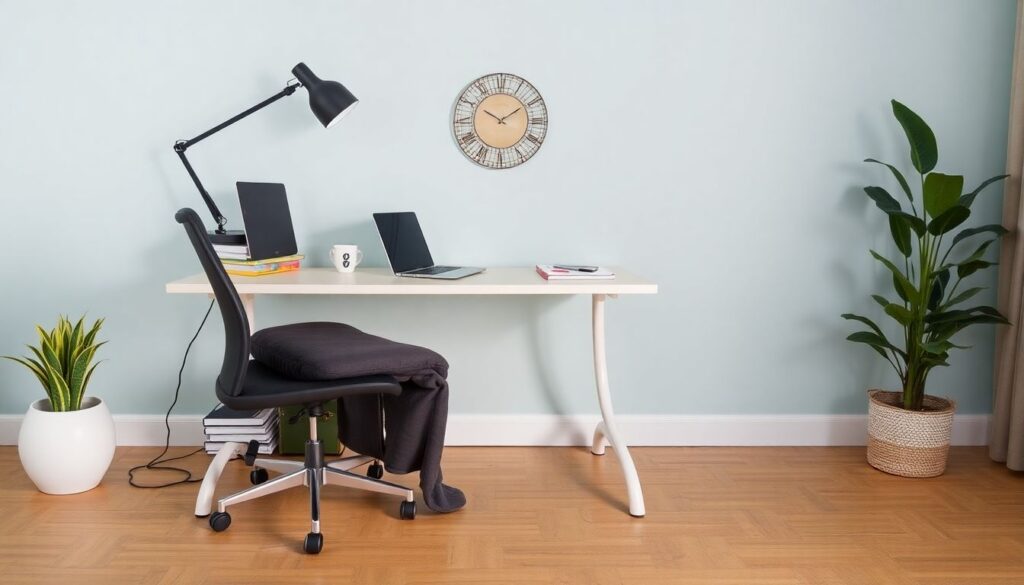 Как создать продуктивное рабочее место в любом отеле или квартире - иллюстрация