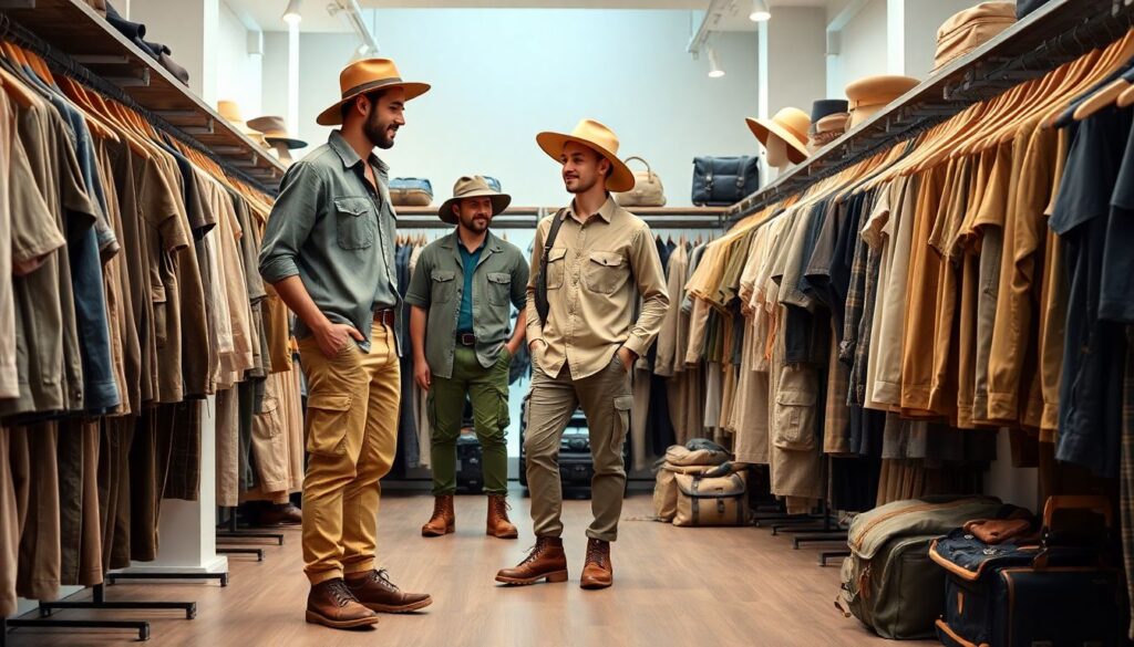 Как выбрать одежду для сафари - иллюстрация