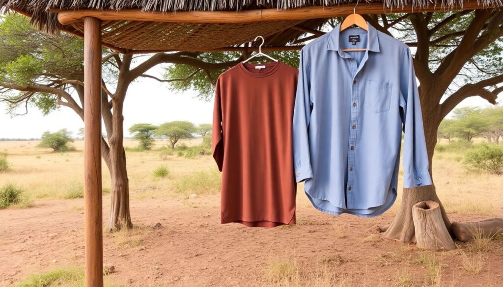 Как выбрать одежду для сафари - иллюстрация