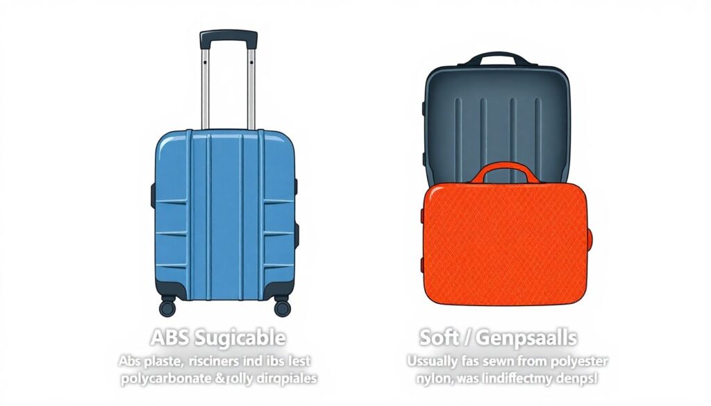 Как выбрать идеальный чемодан для семейных путешествий - иллюстрация