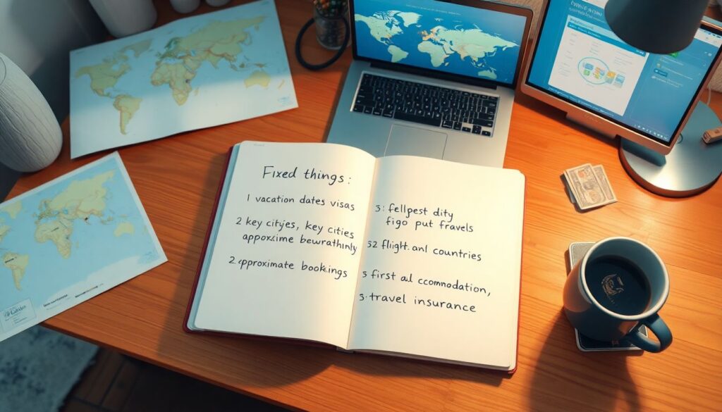 Как найти баланс между планированием и спонтанностью в путешествии - иллюстрация