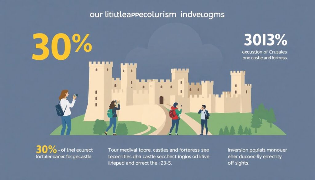 Путешествия по следам рыцарей и крестоносцев - иллюстрация