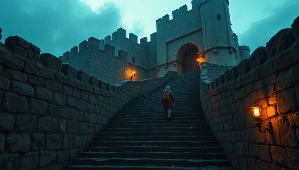 Путешествия по следам рыцарей и крестоносцев - иллюстрация