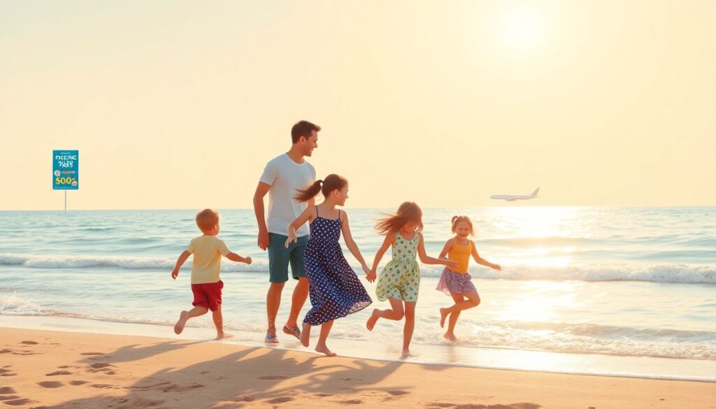 Как организовать бюджетный отдых с детьми на море - иллюстрация