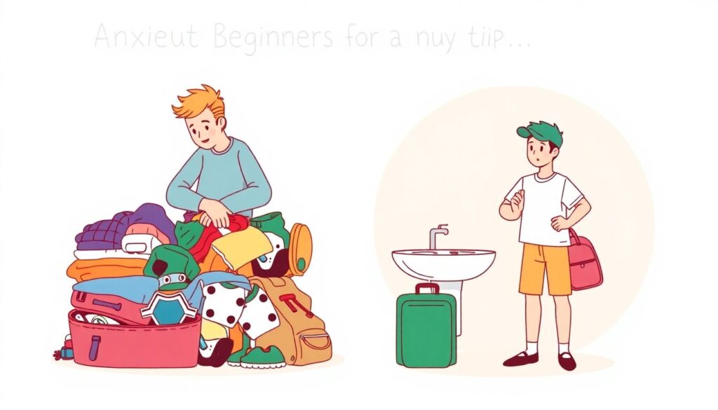 Как путешествовать по миру с одним рюкзаком - иллюстрация