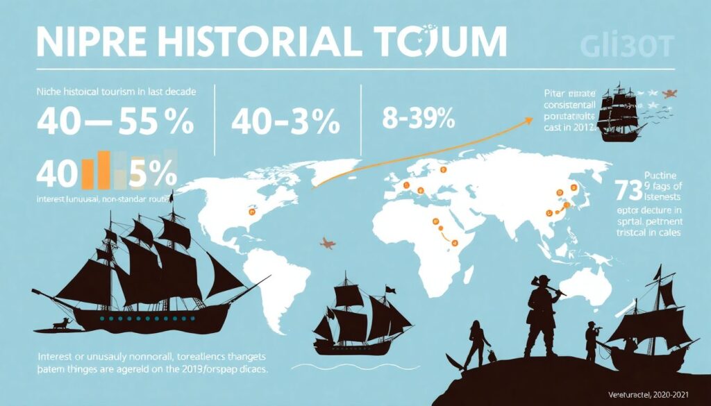 Путешествия по местам, связанным с историей пиратства - иллюстрация