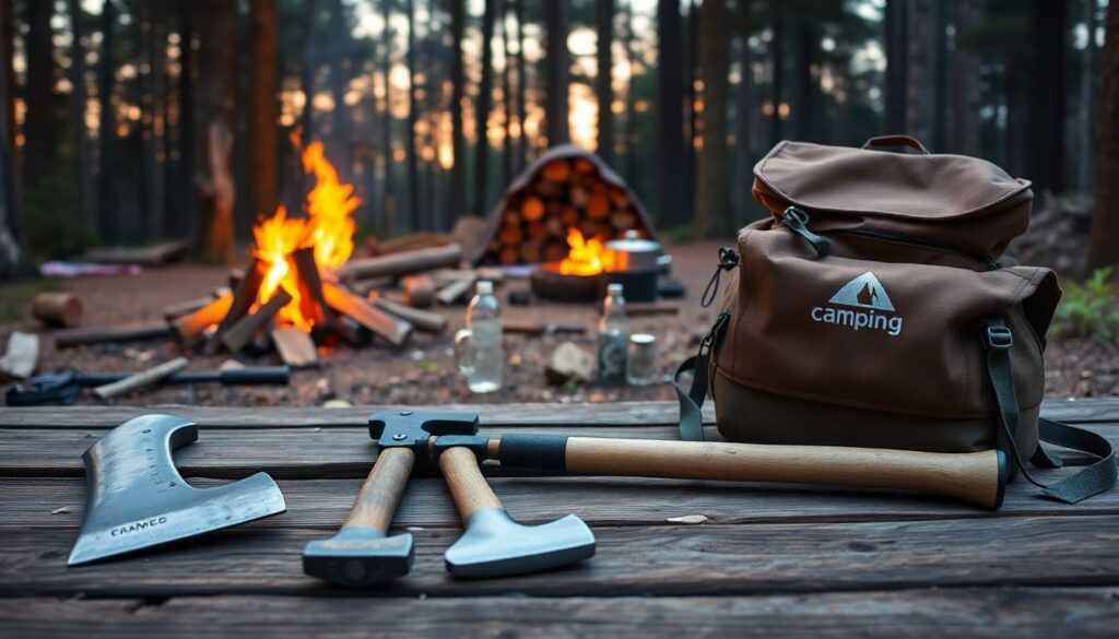 Как выбрать и заточить топор для похода - иллюстрация