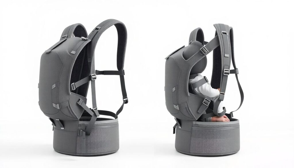 Как выбрать рюкзак-переноску для ребенка - иллюстрация