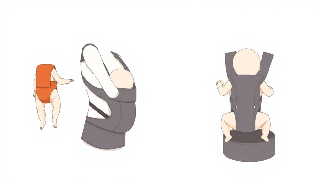 Как выбрать рюкзак-переноску для ребенка - иллюстрация