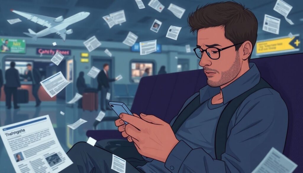 Как оставаться в курсе мировых новостей, путешествуя - иллюстрация