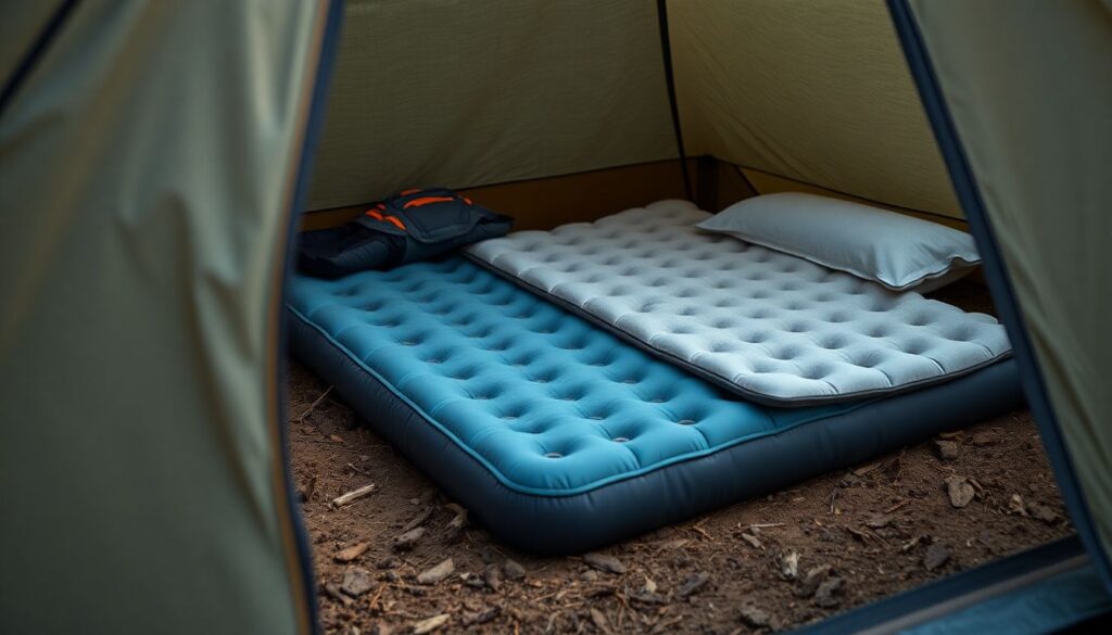 Как выбрать туристический коврик: пенка, самонадувающийся или надувной - иллюстрация