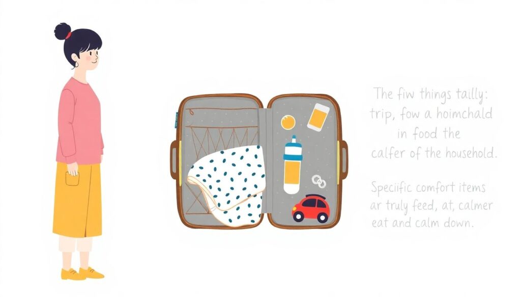 Как путешествовать с маленькими детьми без стресса для родителей - иллюстрация