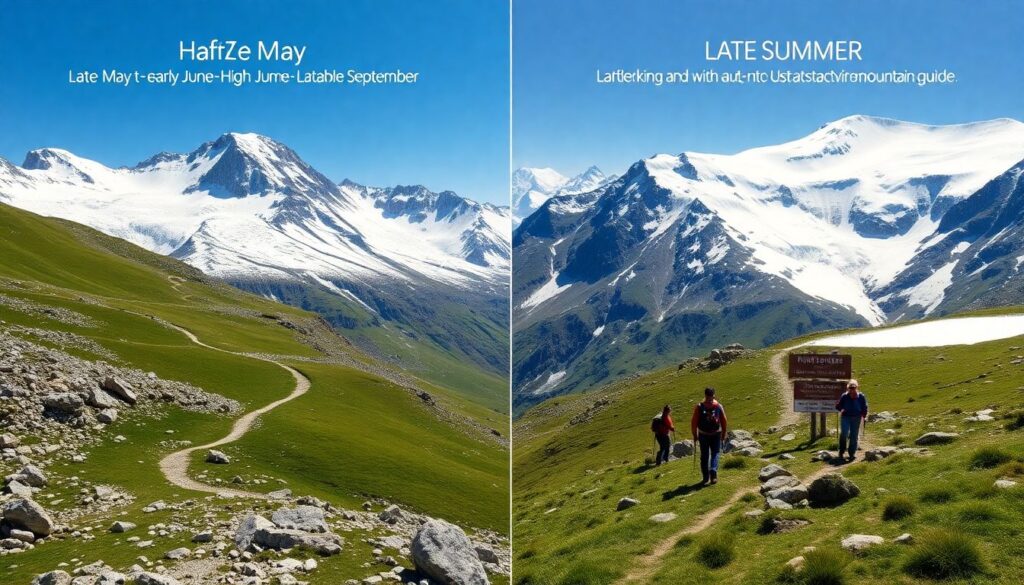 Лучшие маршруты для треккинга в Альпах - иллюстрация